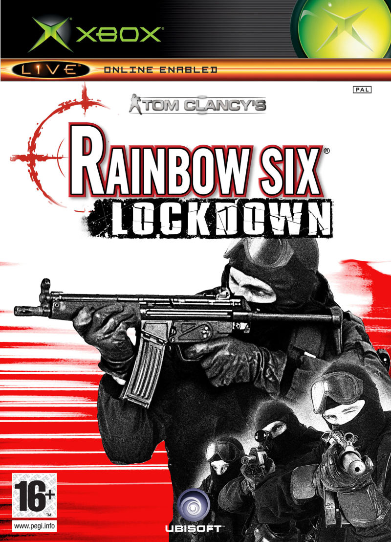 Rainbow Six Lockdown box art for Playstation 2